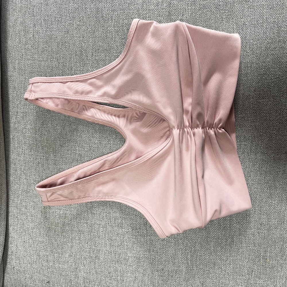 Savvi pink sports bra